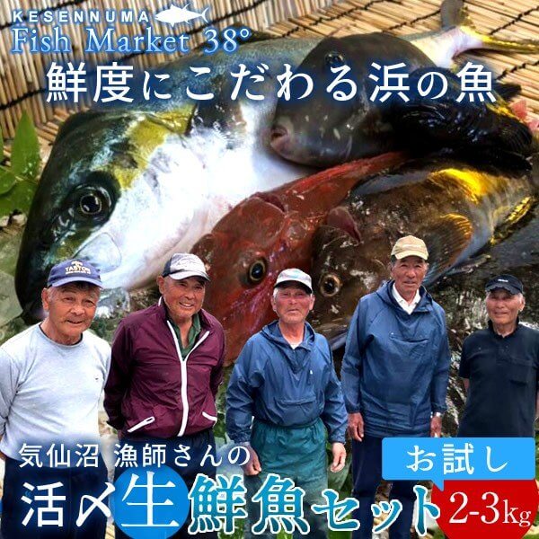 三陸漁師の朝どれ 鮮魚セット 活〆直送